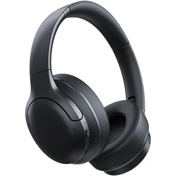 Baseus Bass BH1 Lite Wireless Over-Ear Headphones in Black with AI ENC Microphone, Bluetooth 6.0 and Super Bass - Side View