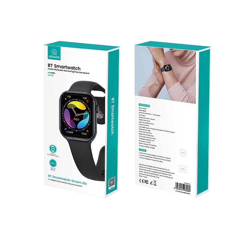 USAMS ZB325 Bluetooth smartwatch official product packaging box