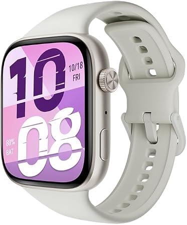 HONOR X5i Smartwatch, 1.97-Inch AMOLED Display, Bluetooth Calling, 21-Day Battery Life, IP68, White