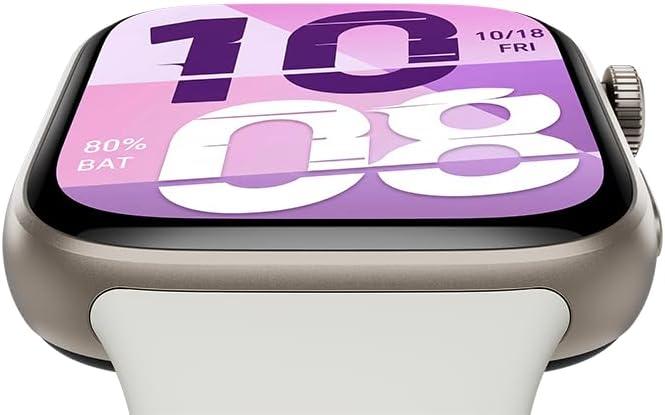 HONOR X5i Smartwatch, 1.97-Inch AMOLED Display, Bluetooth Calling, 21-Day Battery Life, IP68, White