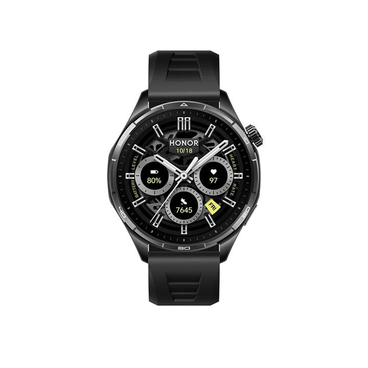HONOR Watch 6 Smartwatch, 1.46-Inch AMOLED Display, GPS, 35-Day Battery Life, Black