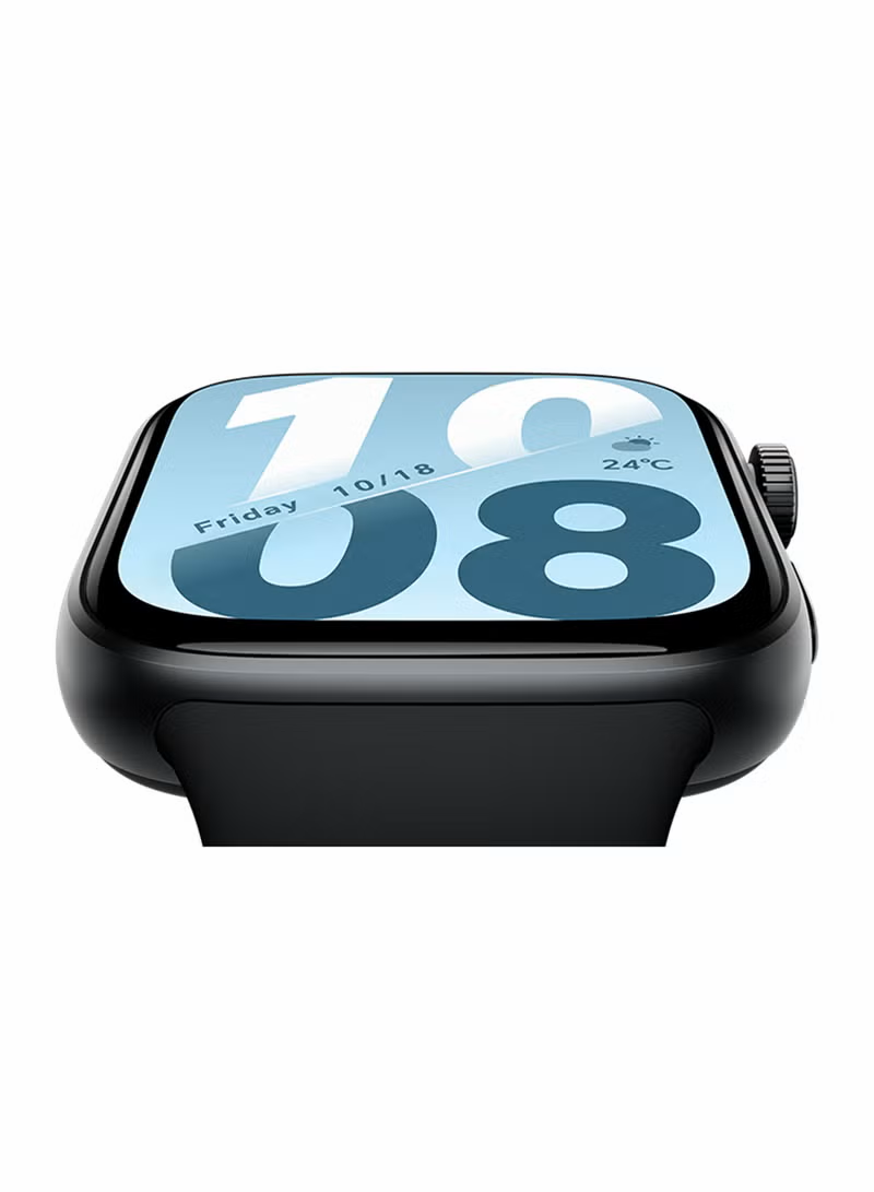 HONOR X5i Smartwatch, 1.97-Inch AMOLED Display, Bluetooth Calling, 21-Day Battery Life, IP68, Black