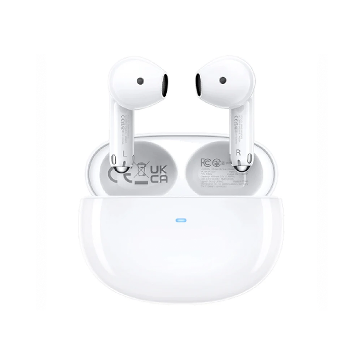 UGREEN HiTune H5 WS201 Wireless Earbuds, Bluetooth 5.3, 13.6mm Driver, 4-Mic ENC, 26H Playtime, White