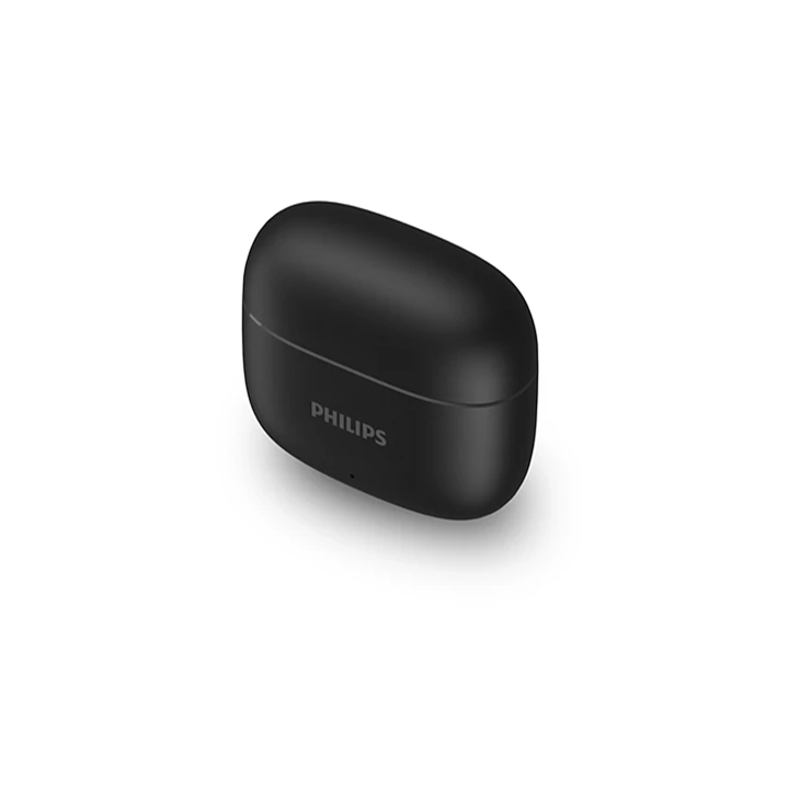 Philips 1000 Series wireless earbuds charging case in Black