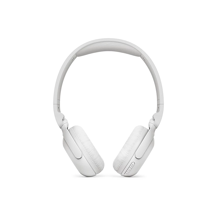 Inner view of the white Philips 2000 Series headphones displaying the soft cushioned ear pads and adjustable headband padding.